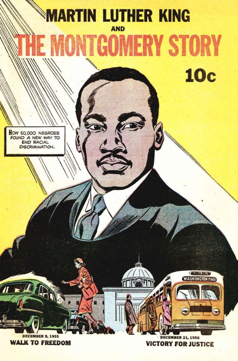 Portada del cómic editado en 1957 sobre Rosa Parks