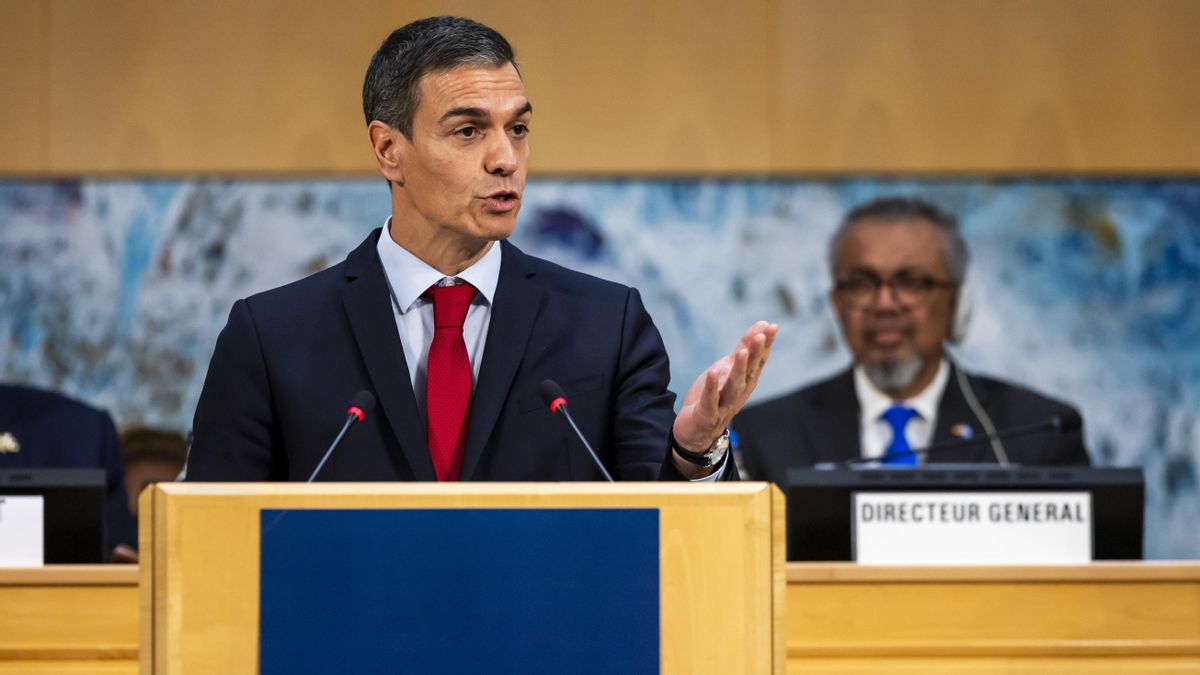 Sánchez, ante la OMS: "La prioridad de todo país es proteger la salud sin excepciones"