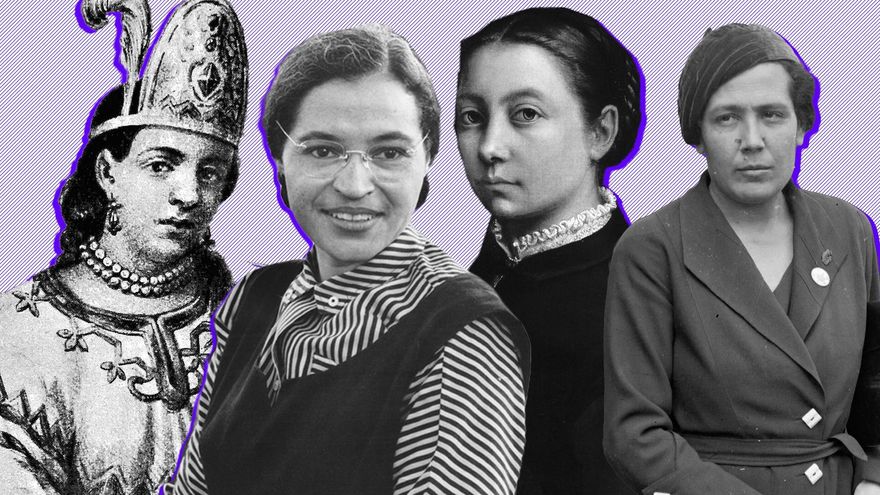 La Malinche, Rosa Parks, Sofonisba Anguissola y Victoria Kent