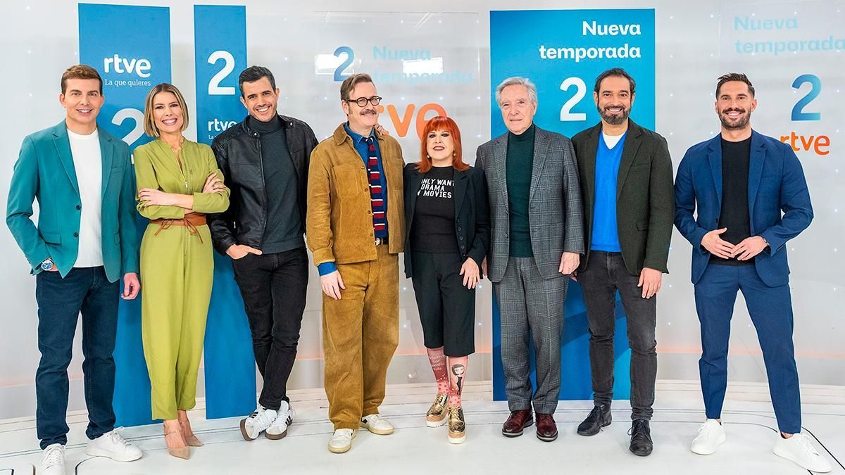 RTVE presenta los 13 nuevos programas de La 2 y desvela el trío de presentadores de su magacín cultural 'Sukha'