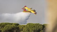 La evolución del incendio es "muy favorable" y ya no hay frentes "sino un perímetro consolidado"
