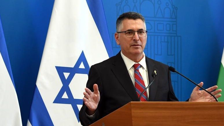 El ministro de Exteriores de Israel, Gideon Saar.