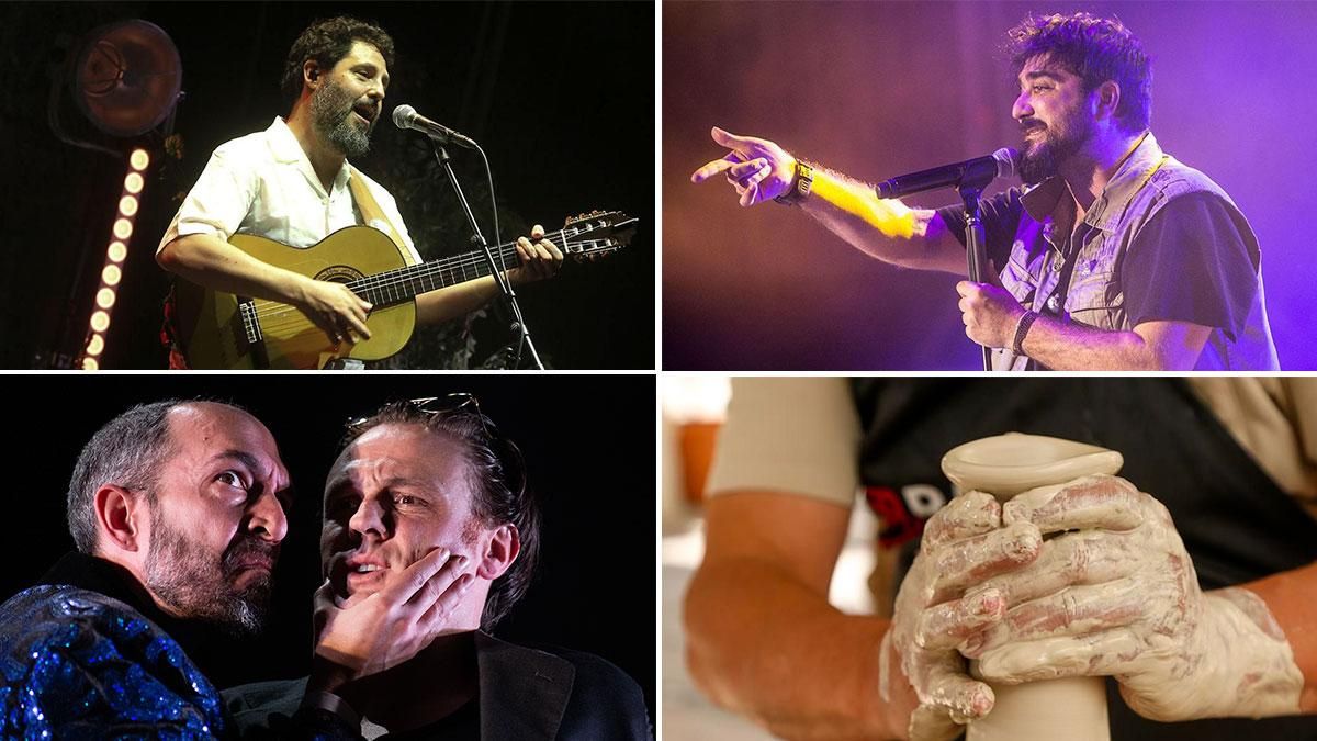 La cultura viaja el finde entre Beret, El Kanka, Antonio Orozco y Cosmopoética