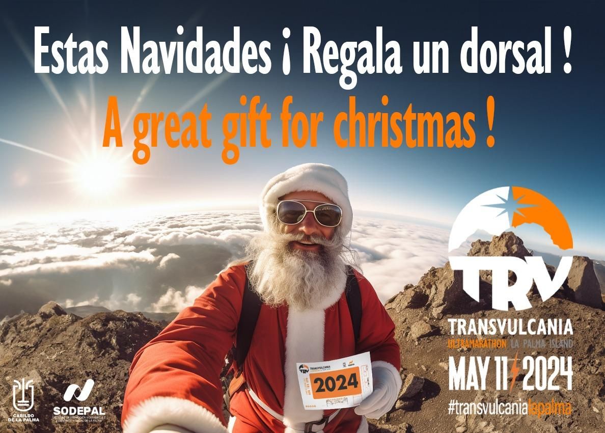 Cartel de la campaña de promoción de la Transvulcania.