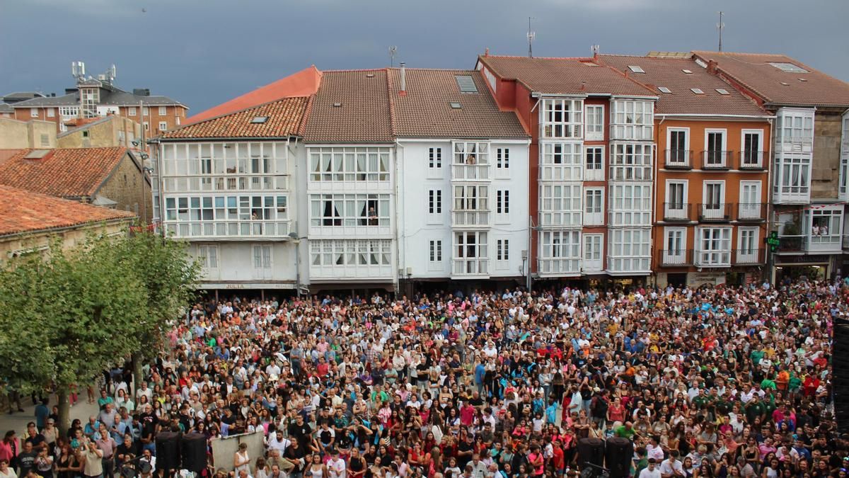 Imagen de archivo de las fiestas de San Mateo 2026.