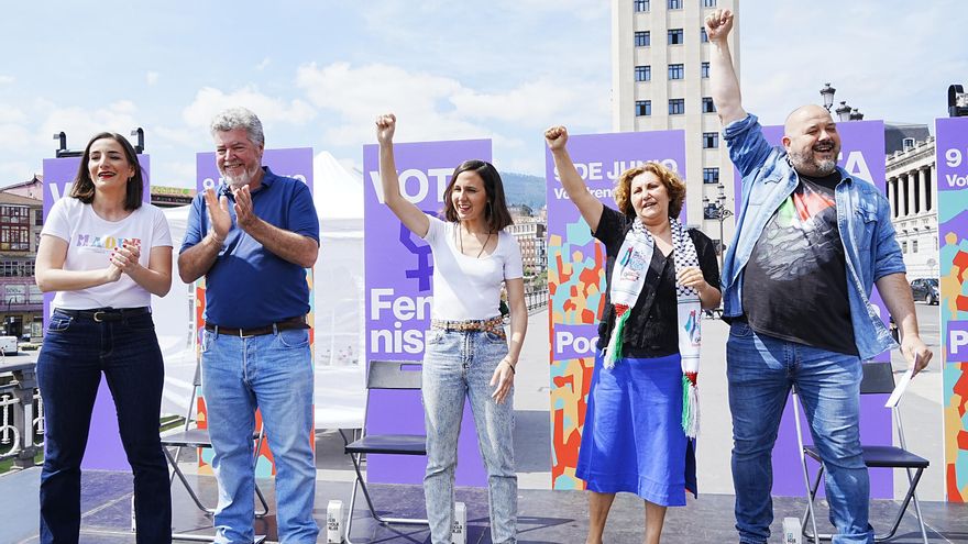 Ione Belarra advierte de que se quiere construir una "Europa de guerra" y eso traerá "más recortes"
