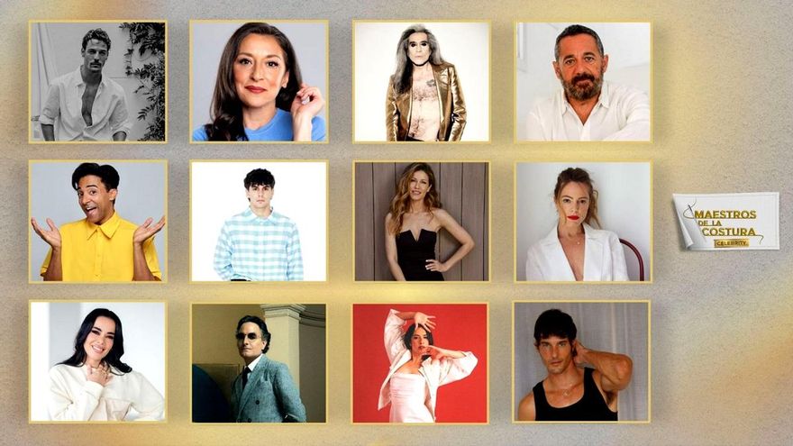 RTVE completa la lista de 12 concursantes famosos de 'Maestros de la costura Celebrity 2', con una ex de Eurovisión
