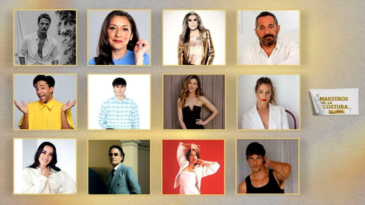 RTVE completa la lista de 12 concursantes famosos de 'Maestros de la costura Celebrity 2', con una ex de Eurovisión