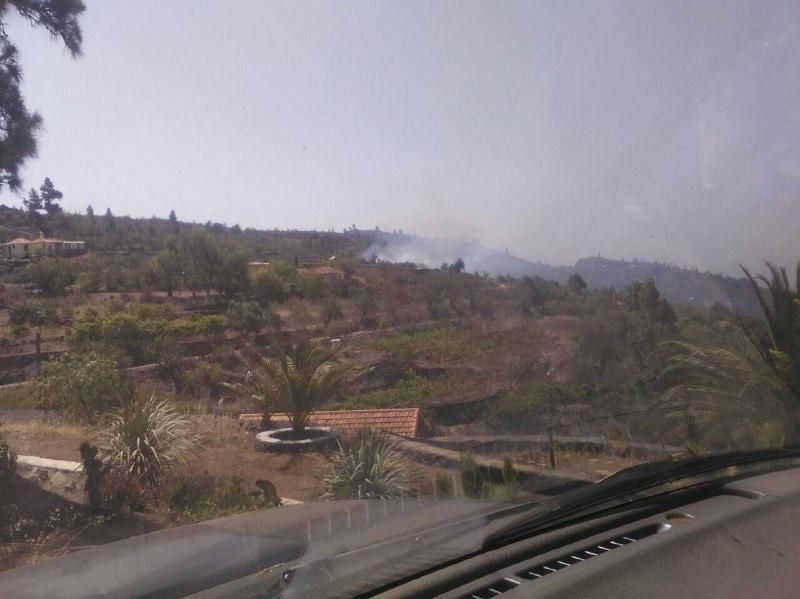 Incendio en La Palma.