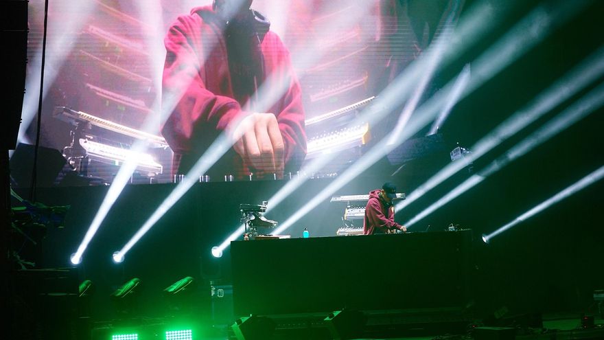 Bizarrap en el Negrita Music Festival.