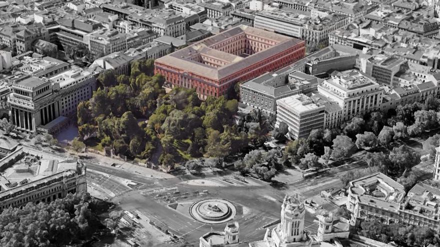 El inaccesible Palacio de Buenavista, declarado BIC por el Ministerio de Cultura