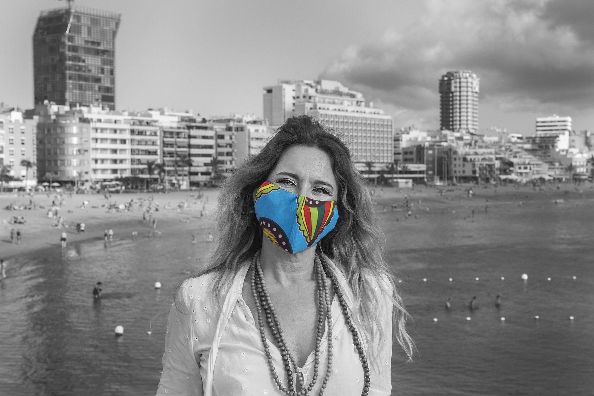 Mercedes Ortega, comunicadora, documentalista y actriz.