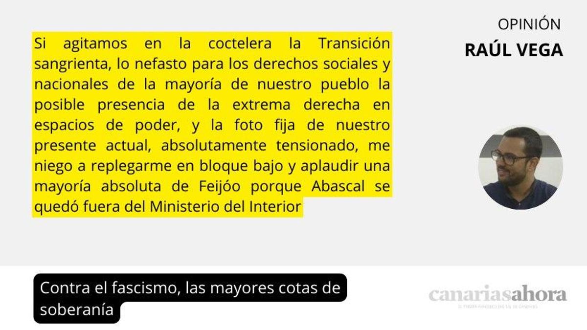 Contra el fascismo, las mayores cotas de soberanía