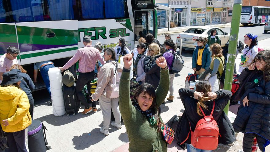 Ante el riesgo del avance de la derecha, comienza el Encuentro Plurinacional de Mujeres y disidencias