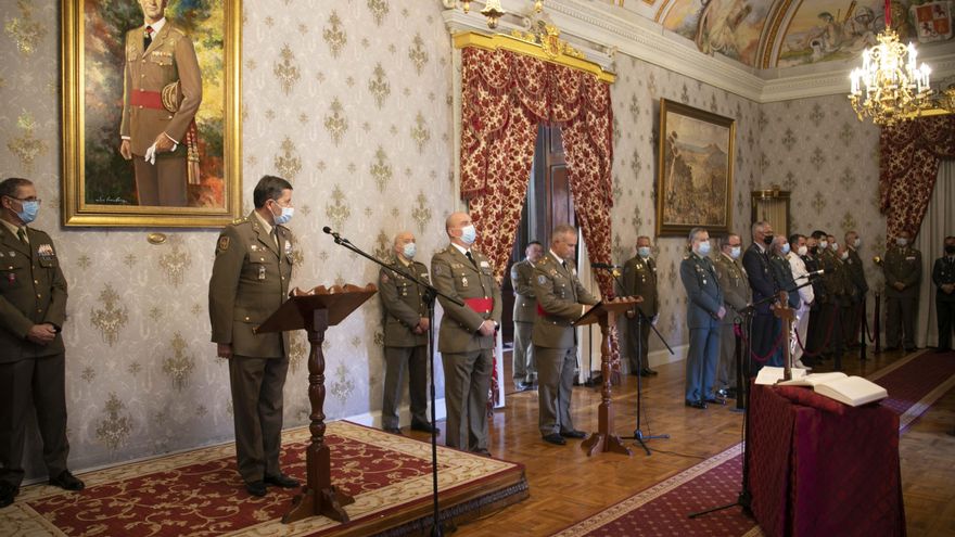 Acto de toma de posesión del Mando de Canarias.
