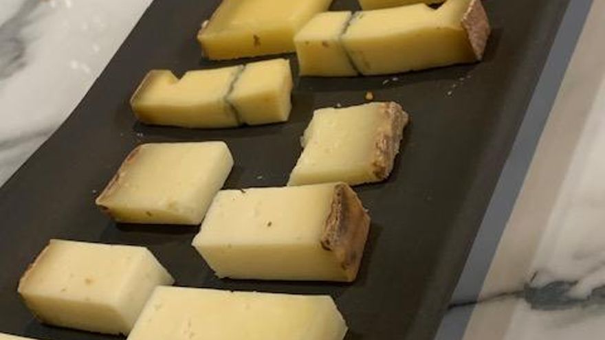Tabla de quesos.