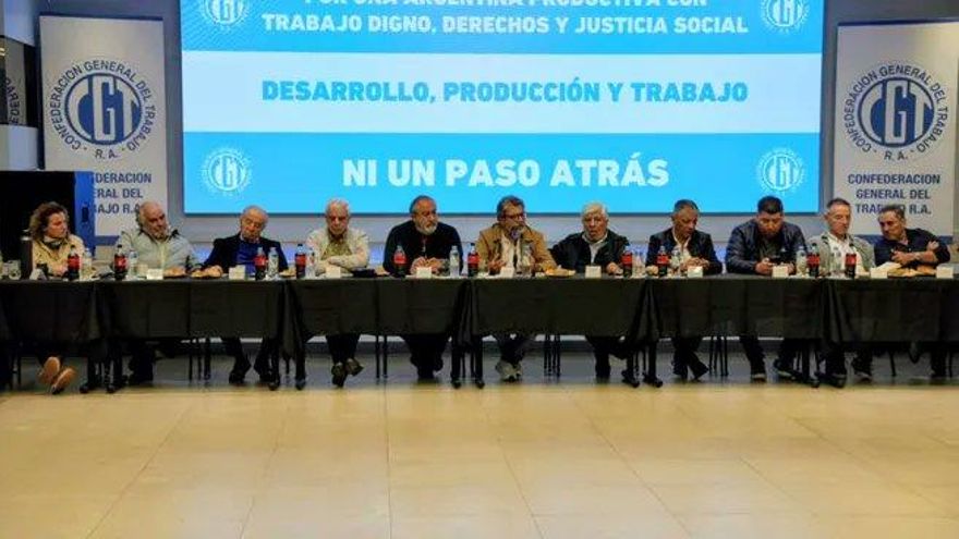 La CGT resolvió que va a “plantarse” contra la reforma laboral del Gobierno