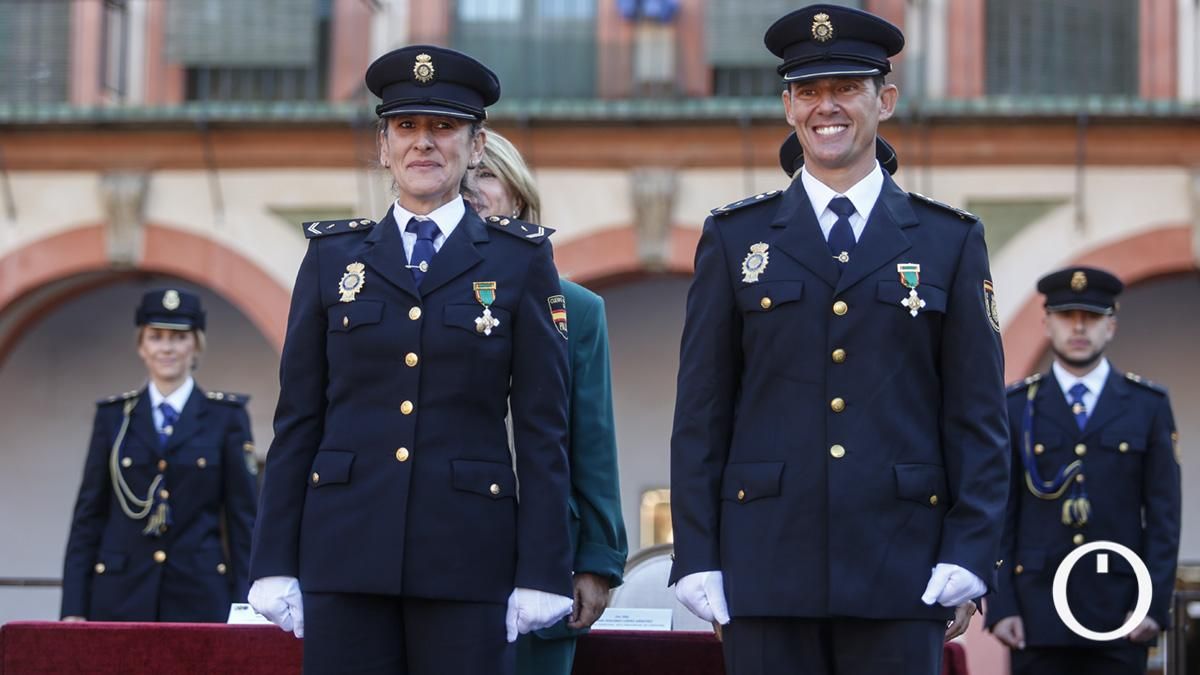 Acto de la Policía Nacional para celebrar su patrón, los Santos Ángeles Custodios