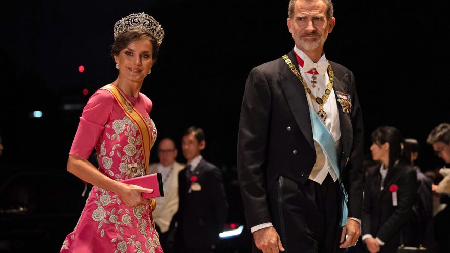 Las seis veces que la reina Letizia ha lucido la Flor de Lis, una tiara de reinas