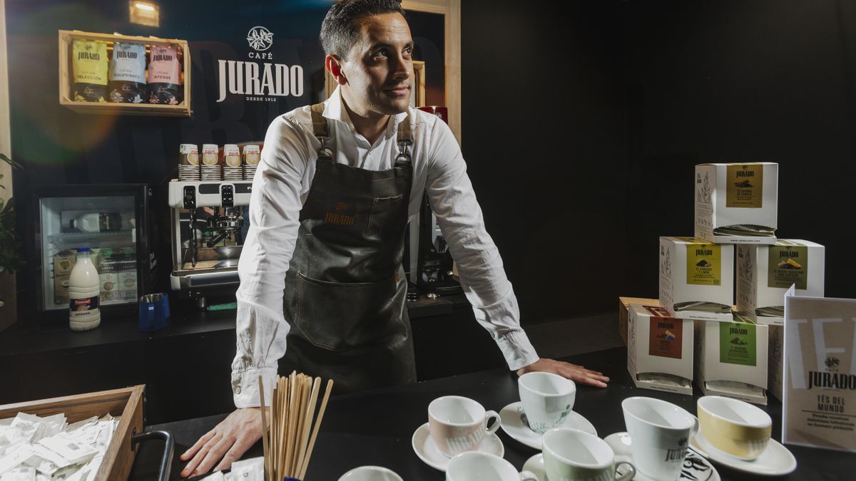 Miguel Ángel Bañón, barista de Café Jurado