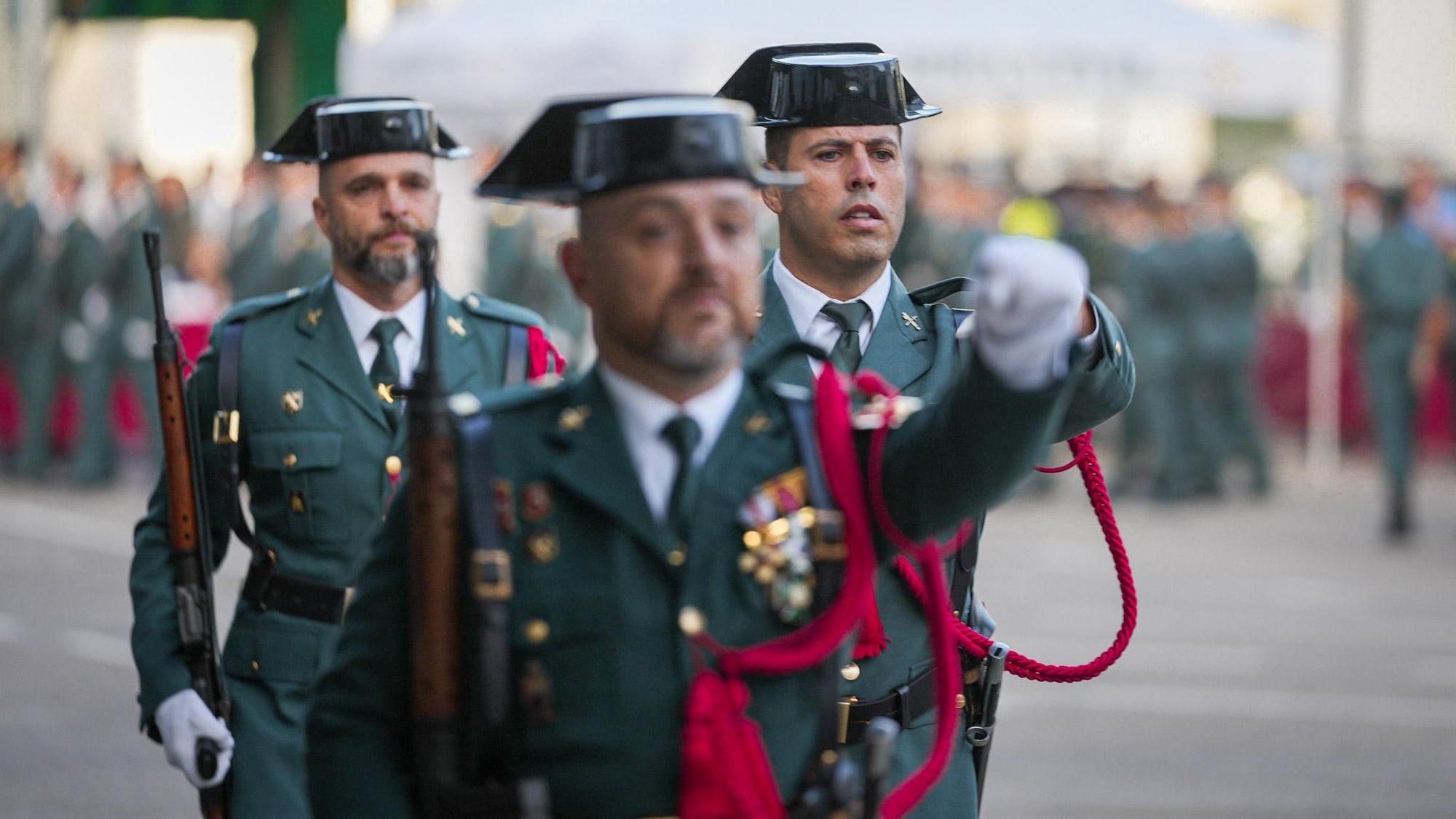 Desfile de la Guardia Civil por el Día de la Hispanidad