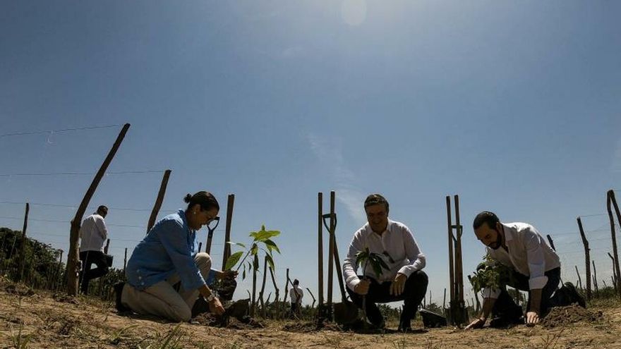 El Salvador y México inauguran un proyecto para frenar la migración de salvadoreños