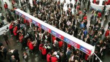 El MWC, durante la edición de 2018.
