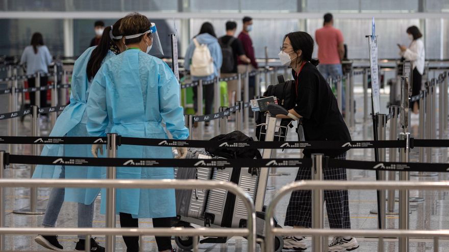 Aeropuerto de Hong Kong, en una fotografía de archivo. EFE/EPA/JEROME FAVRE