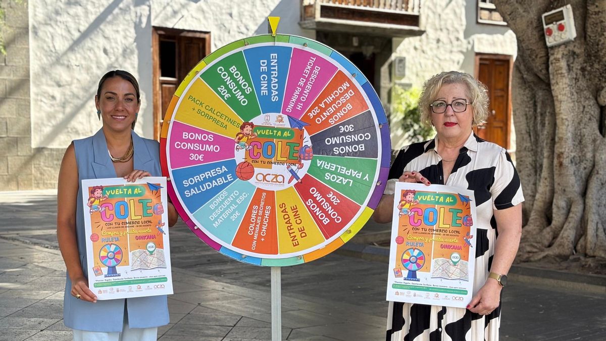 Los Llanos de Aridane impulsa el sector comercial en la vuelta al cole.