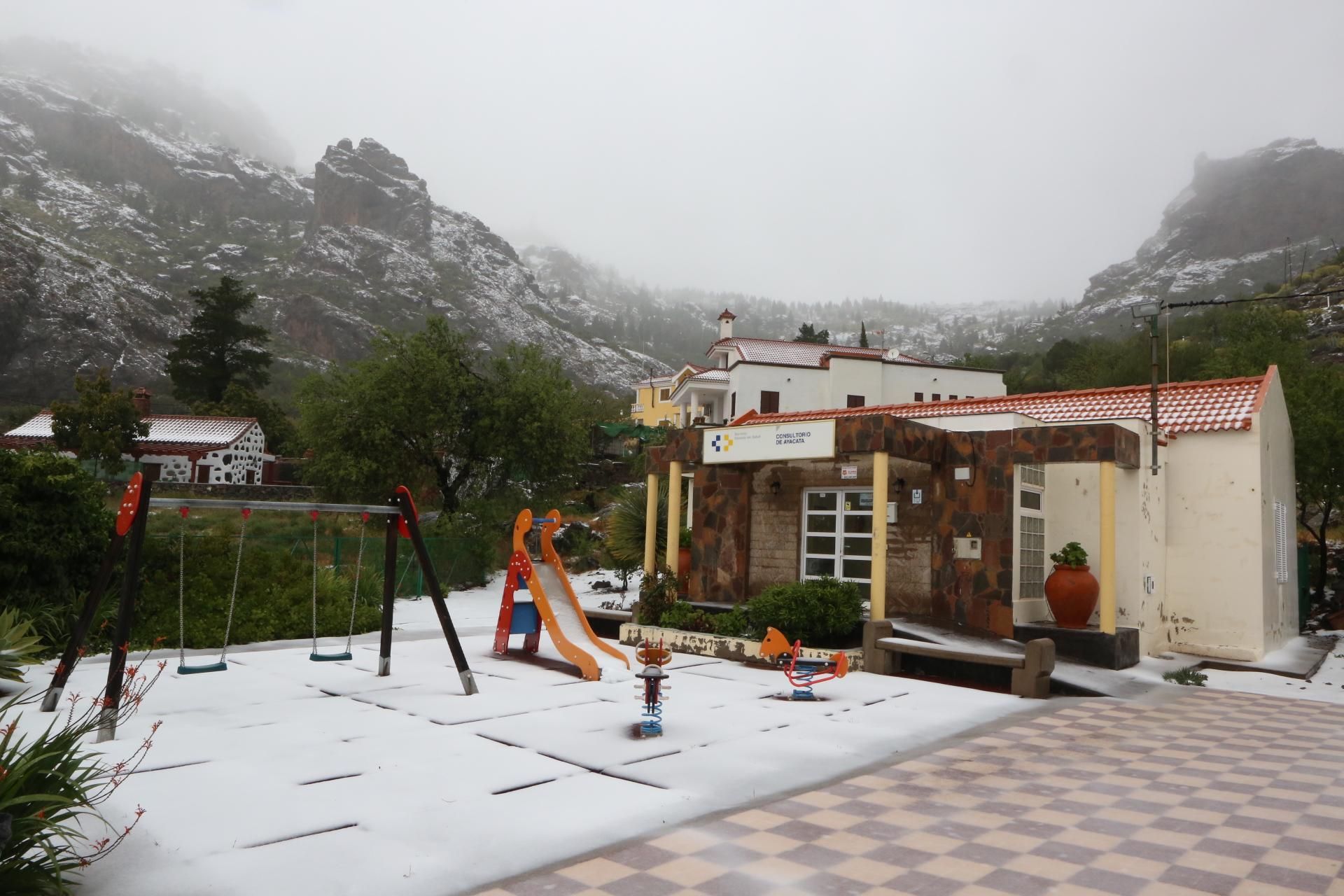 Nieve en Ayacata (ALEJANDRO RAMOS)