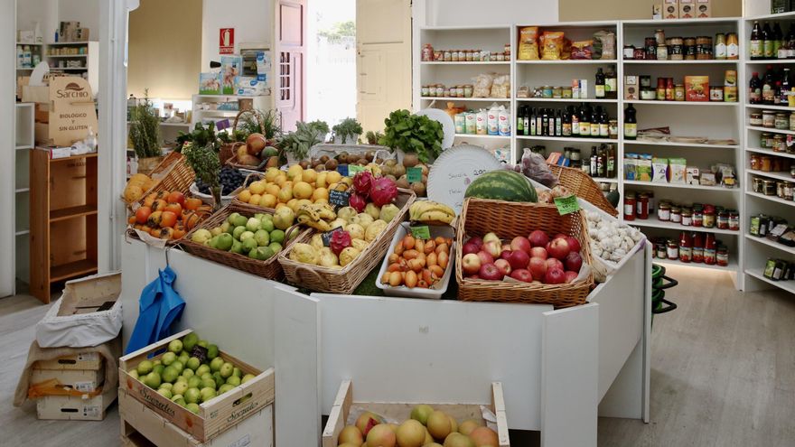 La tienda ecológica de Nuria. (ALEJANDRO RAMOS)