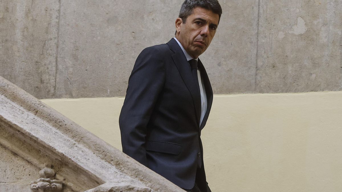 Archivo - El presidente de la Generalitat valenciana, Carlos Mazón, en imagen de archivo