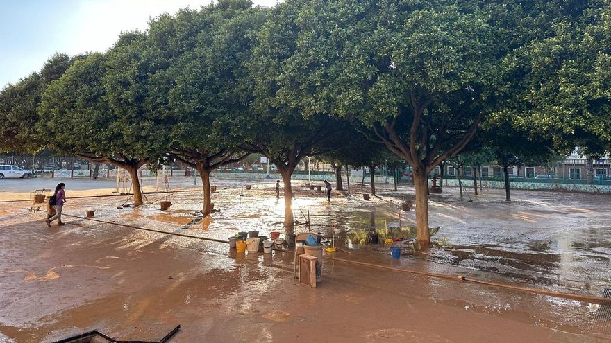 Un "mapa de la vergüenza" recoge las incidencias que todavía existe en los centros educativos afectados por la DANA