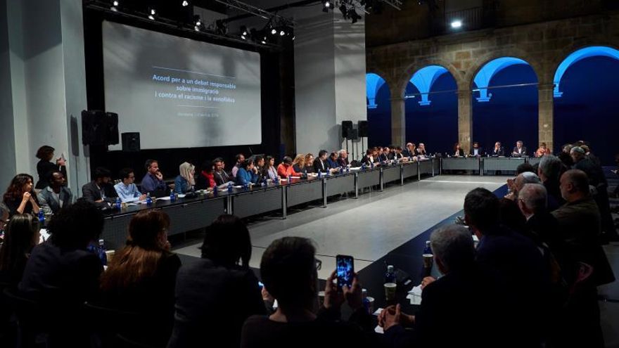 Torra pide no usar la inmigración en campaña y un acuerdo contra el racismo