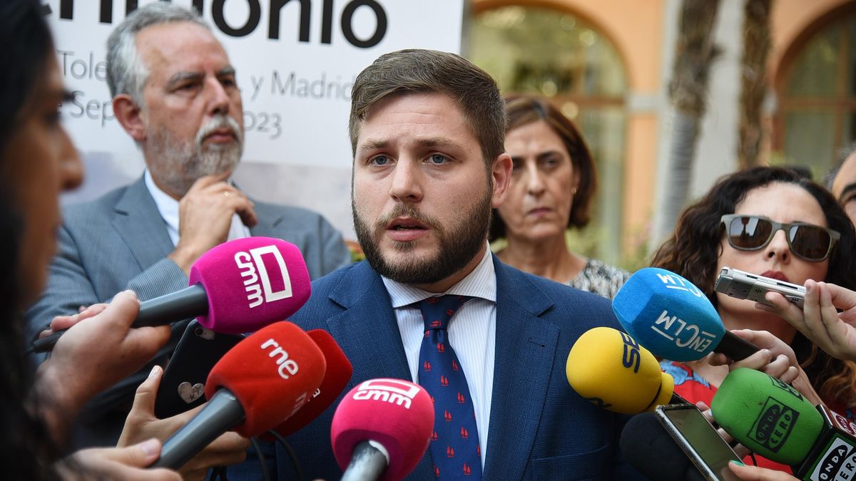 El consejero de Fomento, Nacho Hernando, en un acto en Toledo
