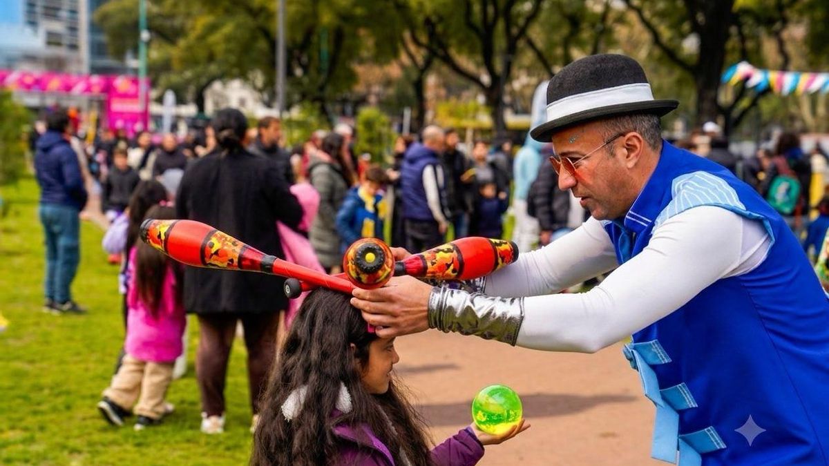 Circo en las plazas. 
