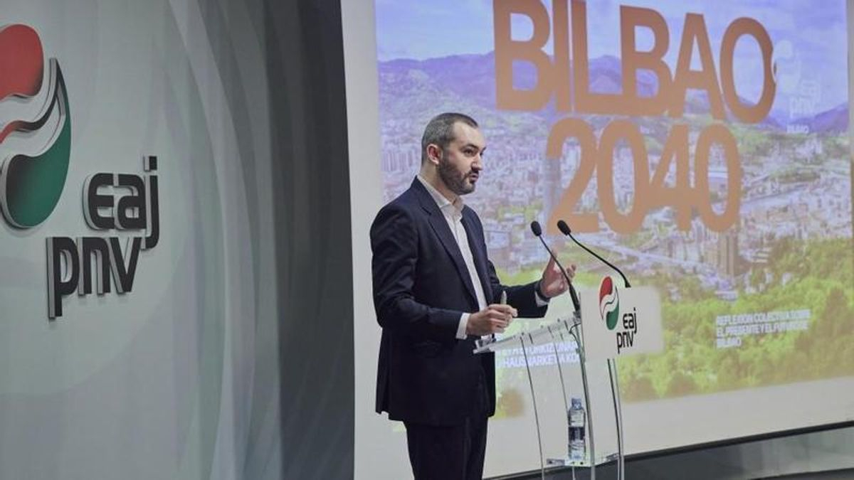 Mikel Hidalgo, candidato del PNV en Bilbao