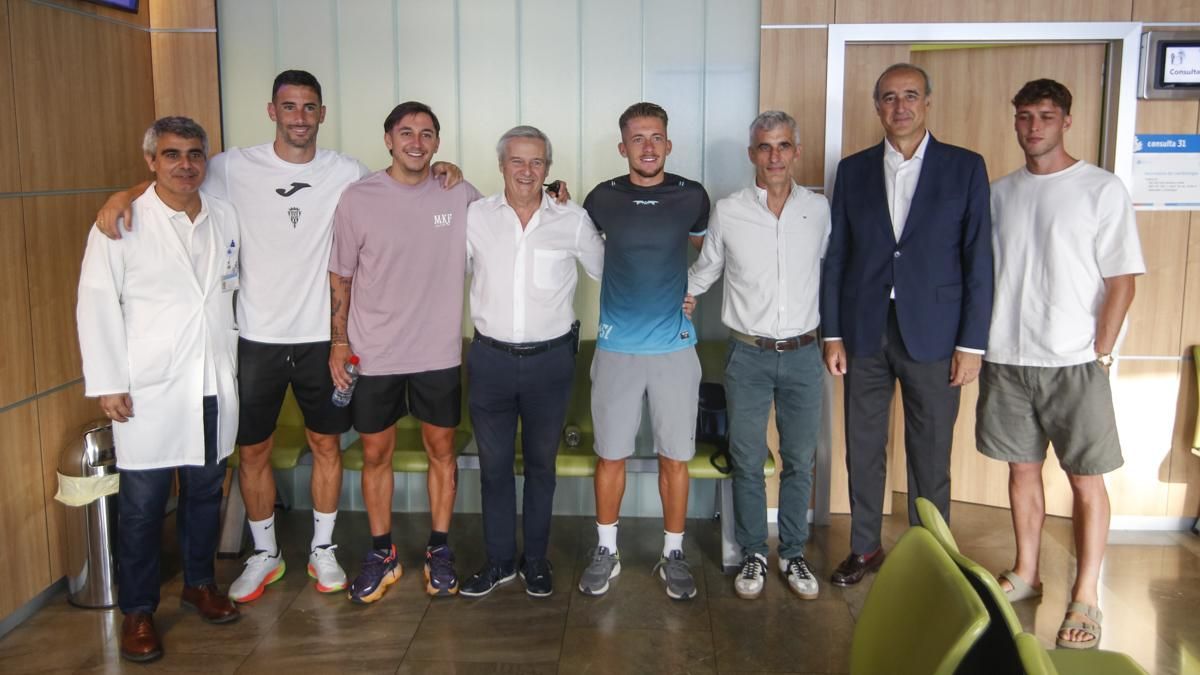 Reconocimientos médicos del Córdoba CF