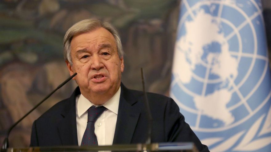 El secretario general de la ONU, António Guterres, en una fotografía de archivo. EFE/EPA/Maxim Shipenkov/Poll