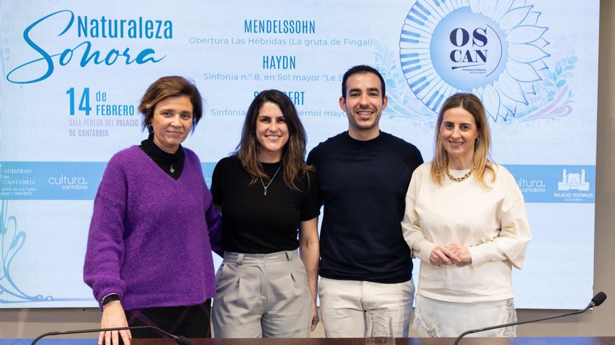 Presentación de la programación de la OSCAN en el Palacio de Festivales.