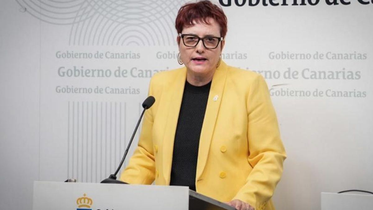 La consejera de Bienestar Social, Candelaria Delgado.