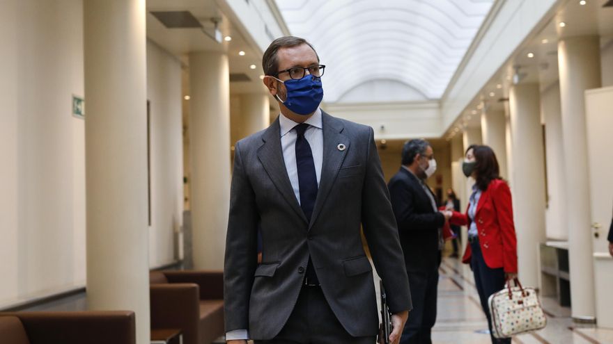 El portavoz del Grupo Popular en el Senado, Javier Maroto.