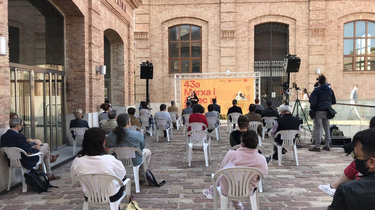 Imagen del acto celebrado en el Puig.