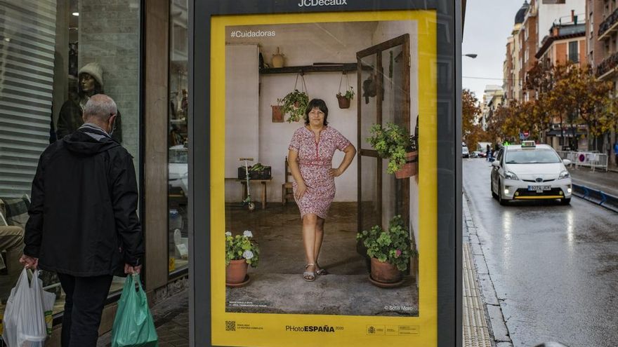 El retrato de Dana, en pleno Madrid