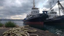 El barco Mare Jonio, de la misión Mediterranea.