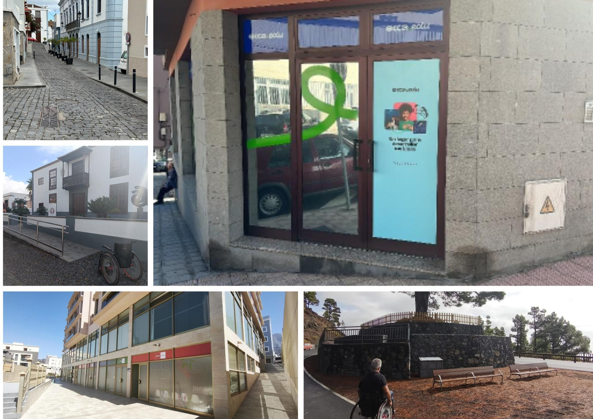 Adfilpa critica "la falta de accesibilidad y el abandono institucional en La Palma".