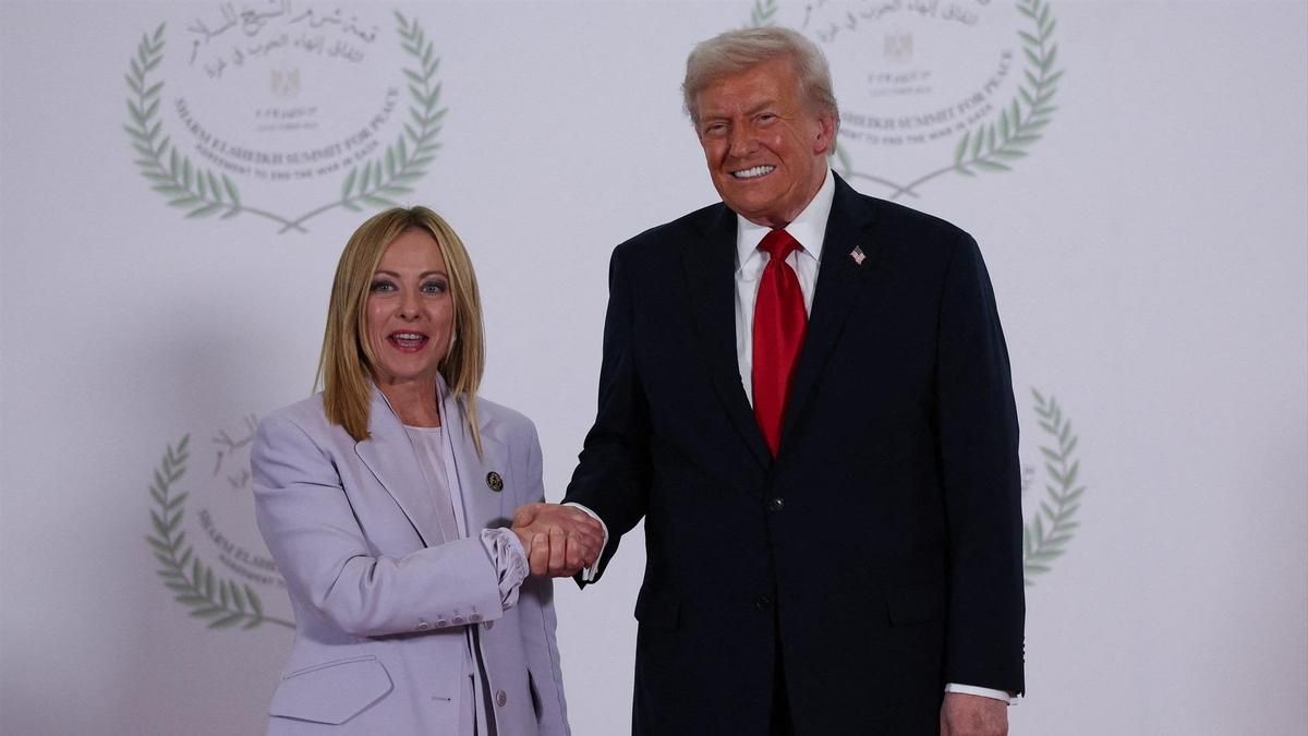Trump vuelve a burlarse de Giorgia Meloni y pide una “perimetral"