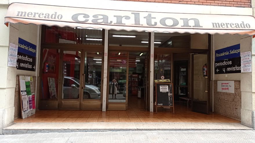 El Cine Carlton es a día de hoy un mercado, que lleva el mismo nombre