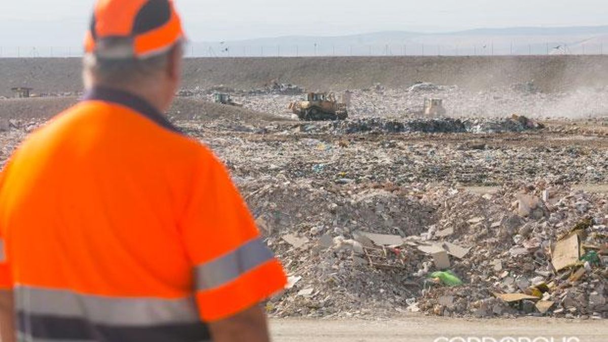 Una imagen de archivo del vertedero de Sadeco.