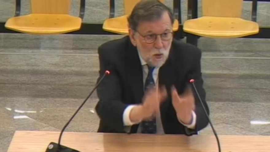 Mariano Rajoy en la Audiencia Nacional